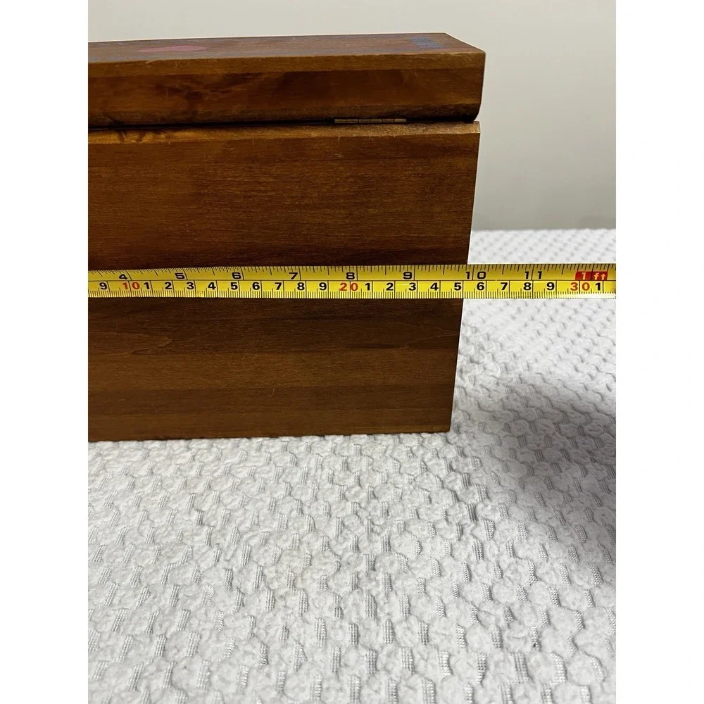 American Greetings Country Home Card Organizer Coutagecore Primitive Vtg